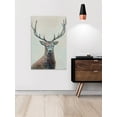 thumbnail image 6 of Parvez Taj "The Great Reindeer" Painting Print on Wrapped Canvas, 6 of 7