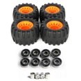 thumbnail image 1 of All Terrain Off Road Skateboard Longboard Wheels Road Damping Wheel Dance Board Round (set Of 4 Con, 1 of 5