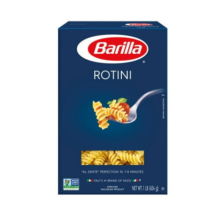 (4 pack) Barilla Pasta Rotini, 16 oz (Best Pasta For Cold Pasta Salad)