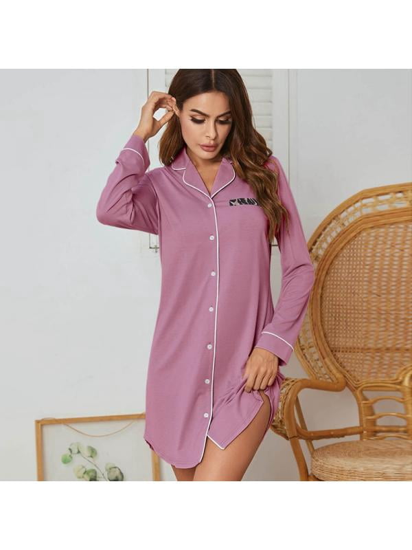 Nightgown for Women Sleep Shirt Short 