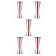 thumbnail image 2 of Yuarrent Agitador doble de acero inoxidable, vaso medidor, Jigger, herramienta de medición, dispositivo, barra, suministros para fiestas, Type2 NO2, 2 of 6