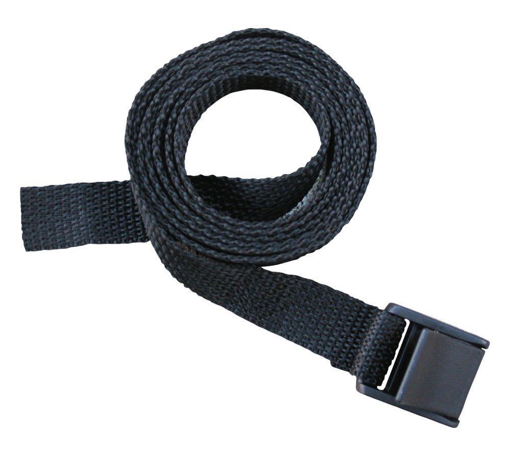 Black Weave Nickel Buckle Gould & Goodrich K52-54W Pants Belt Size