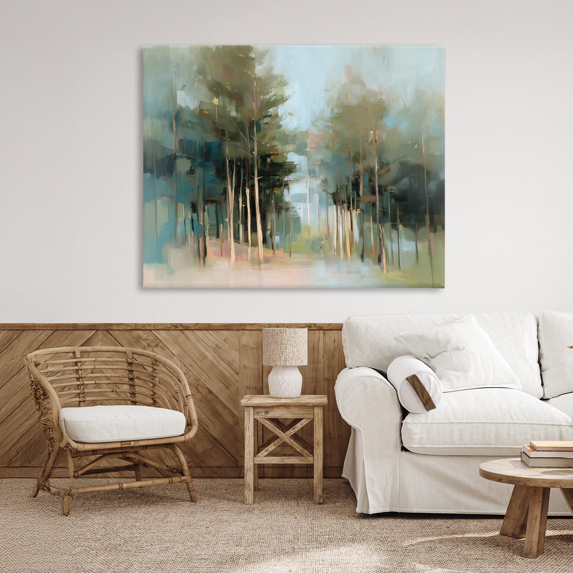 Stupell Industries The Grove Impressionist Forest Canvas Wall Art, design by Kim Curinga