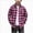 A110-Pink, variant on Boys Plaid Shirts Long Sleeve Button Down Flannel Shirt Casual Tops Comfy Lapel Checkered Shirt Tops For Kids,Flannel Shirt Boys 10-11 Years