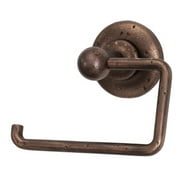 Alno A8266 Sierra Rustic Industrial Euro Slide On Single Post Solid Bronze Toilet Paper