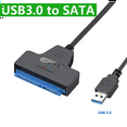 thumbnail image 4 of 5X Câble USB Sata Sata 3 vers USB 3.0 Adaptateur Câble USB Sata Support 2.5 Pouces Ssd Hdd Disque Dur,5 x Câble USB Sata,Noir, 4 of 6