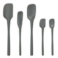 thumbnail image 5 of Tovolo Flex-Core Spatula All Silicone Set (Set of 5) - Charcoal, 5 of 6