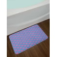 thumbnail image 2 of Romantic Bath Mat, Heart Valentines Day Theme Internal Organ Happiness Illustration, Plush Bathroom Decor Mat with Non Slip Backing, 29.5" X 17.5", Sky Blue Fuchsia, by Ambesonne, 2 of 2