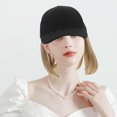 thumbnail image 3 of Gorro de peluca corta y lisa, gorra de béisbol con extensiones de cabello para mujer, 3 of 7