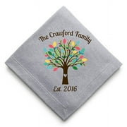Family Tree Personalized Sweatshirt Blanket
