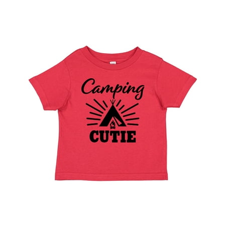

Inktastic Camping Cutie with Camping Tent Gift Baby Boy or Baby Girl T-Shirt