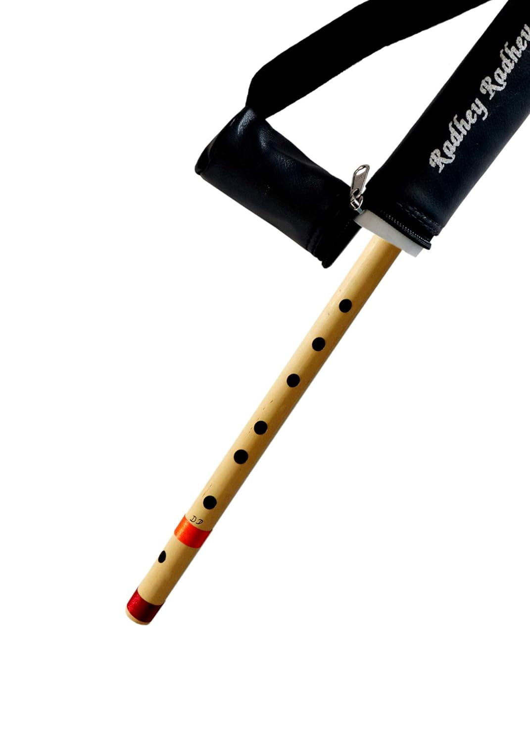 Musical Combo Flutes A Natural (24 Inch) & DD Base 7 Hole (24 Inch) Bamboo Flute Bansuri with Flute Carry Bag Free By Indian Collectible