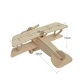 Wooden Model Airplane Handicraft 3D Craft Airplanes Jigsaw