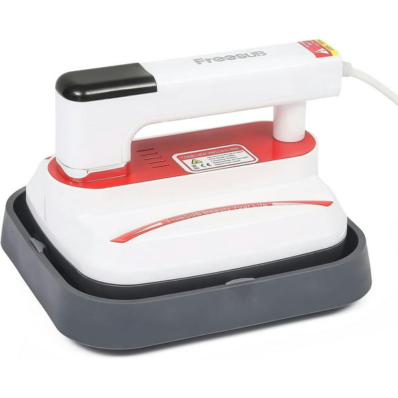 Protable Heat Press Machine T-Shirt Printing Easy Heating Transfer Press Iron Machines for Baby Clothes Bags Hats Pads Blanket Phone Case Mouse Pad HTV Vinly,T Shirts Printing Machine