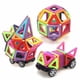 thumbnail image 3 of Bloques de construcción magnéticos 76 piezas Imanes Bloques de construcción Bloques de construcción Juego de juguetes educativos Coche de juguete creativo Xemadio LN-0678, 3 of 6