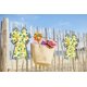 thumbnail image 3 of 2 Lazos De Corona De Verano, Ananas De Piña De Verano, Lazos De Arpillera A Cuadros Blancos Y Negros Para Coronas, Lazos De Cinta De Frutas De Verano, Lazos Para Decoración De Interiores Y Exteriores,, 3 of 5