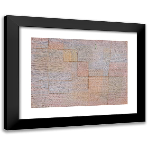 Paul Klee 14x11 Black Modern Framed Museum Art Print Titled - Clarification (1932)