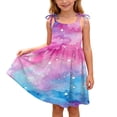 thumbnail image 2 of WAVSUF Kids Girls Casual Cami Dresses with Pockets Adjustable Strap Lightweight Soft Summer Daily Breathable Sundress Multicolor Size 4t, 2 of 9