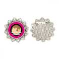 thumbnail image 1 of La vida es como una caja de Chocolates Broche de plata Unbranded M, 1 of 3
