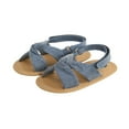thumbnail image 1 of Baby Sandals Summer Baby Girls Solid Color Soft Sole Shoes, 1 of 6