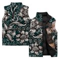 thumbnail image 3 of Chaleco cómodo y cálido para hombre, elegante chaleco con estampado de zorro, ropa personalizada con estampado de gato y conejo, chaquetas de invierno para hombre, 3 of 5