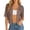 Brown, variant on Lixiuxyad ‌Women's Crochet Shrug Cardigan Short Sleeve Open-Front Lace Button Down Knit Cardigan,Black