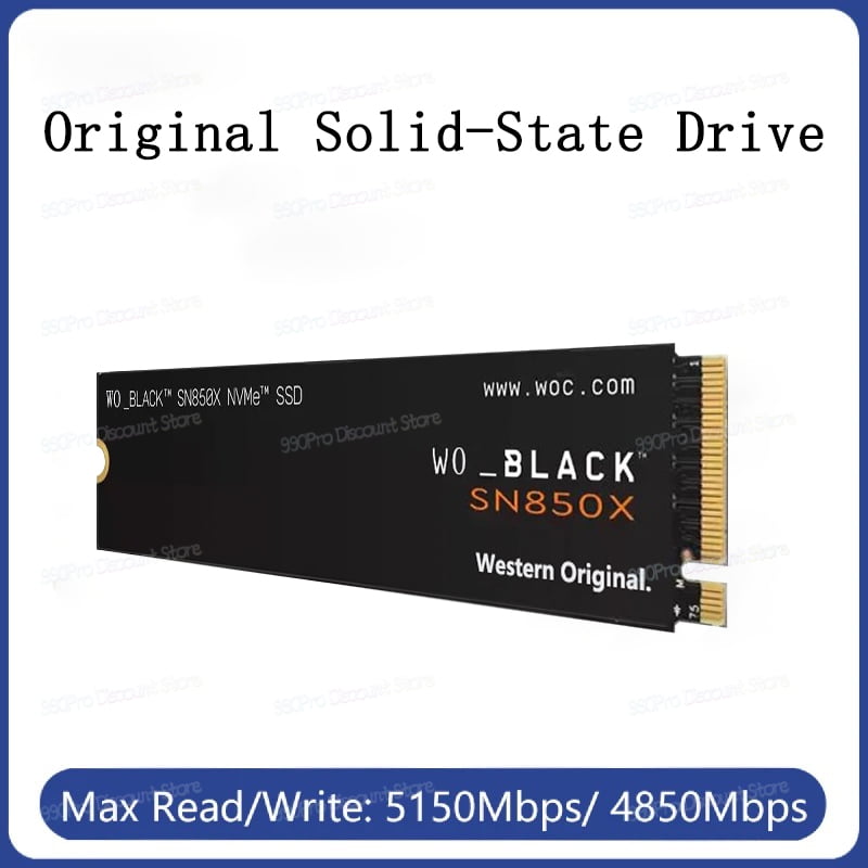ウエスタンオリジナルSN850X 4TB M.2 塗りつけ 2280 NVMe【1102】