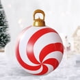 thumbnail image 1 of Peggybuy 24 Inch Large Outdoor Decorated Ball with Light Remote with Lights Holiday Decor, 1 of 8