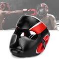 thumbnail image 3 of La Hebilla posterior Está Diseñada Con Tres Capas de Casco de Boxeo de Gancho y Bucle, Casco de Boxeo, Más CÓMODO para USAR Artes Marciales mixtas para el Gimnasio, 3 of 7