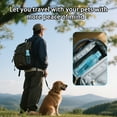 thumbnail image 6 of 6-pack of mineral water for dogs and cats - natural safe drinking water, portable bottle, travel, dog walking and hydration, leak-proof design, 6 of 6