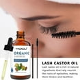 2025Castor oil 60ml (A) Castor oil eyelashes eyebrows hair