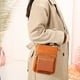 thumbnail image 3 of Apuakthei - Bolsos bandolera pequeños de piel sintética para mujer, tipo bandolera, con bolsillos con cremallera, 3 of 5