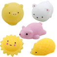 thumbnail image 1 of 5pack Cute Animal Toys Stress Relief Set Slow Rising Fidget Toys For Kids Adults, 1 of 4