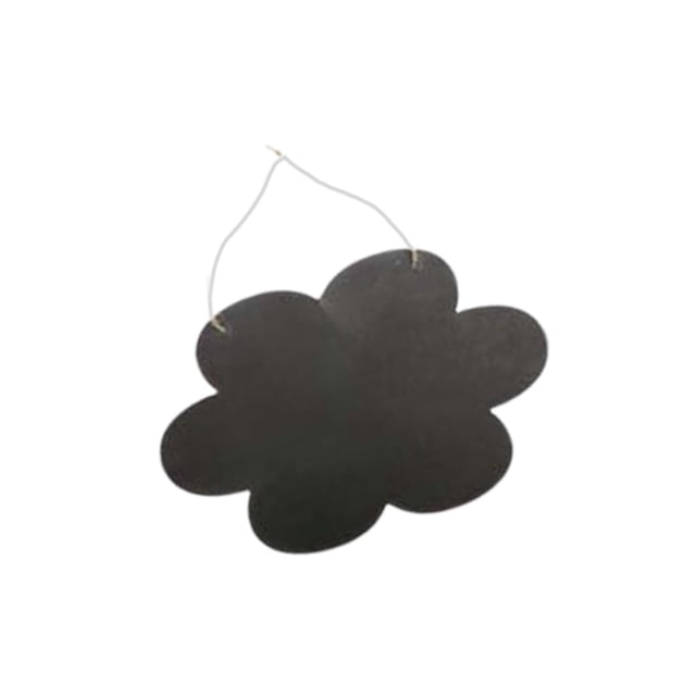 Pizarra colgante de madera de doble cara, mini pizarra para Wordpad Flores