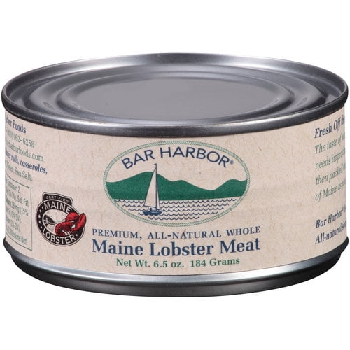 Bar Harbor Premium, All-Natural Whole Maine Lobster Meat, 6.5 oz by Bar Harbor Foods
