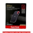 thumbnail image 1 of Unidad de estado sólido&nbsp;Sandisk 2TB Extreme Portable SSD 3.2 Gen 2, 1 of 1