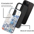 thumbnail image 3 of BDKWID-Case Compatible with iPhone 14 Pro Max,Scratch Resistant Hybrid 2-Layer Hard Shell Phone Case,Coastal Collage Summer, 3 of 4