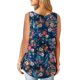 thumbnail image 3 of Playeras,Blusas y Tops,Ropa para Mujer Las mujeres camisetas sin mangas Camiseta de tirantes transpirable sin mangas con cuello redondo para mujer (Dark Blue, S), 3 of 6