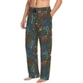 thumbnail image 6 of Vsdgher Deers In The Forest 1 Mens Pajama Pants Sleep & Lounge Pants, PJ Pants-Small, 6 of 6