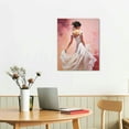 thumbnail image 3 of COMIO  (TM - White Skirt Dancer - Ballet Dancing Series. Modern Abstract Reproduction. Giclee Canvas Prints Wall Art for Home Decor, Stretched and Framed Ready to Hang, 3 of 5