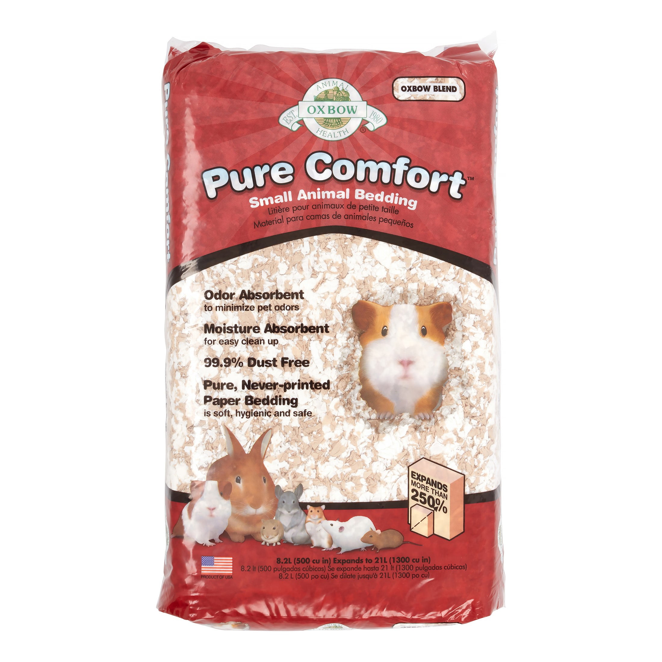 Oxbow Pure Comfort Small Animal Bedding, Oxbow Blend, 21L