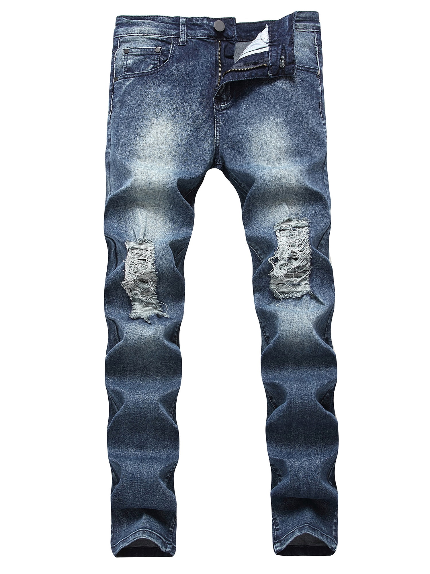 gray biker jeans