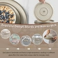 thumbnail image 2 of Onader 12 Piece Stoneware Dinnerware Sets, Plates and Bowls Dish Set for 4, Speckled Kitchen Dining Plates and Bowls, Dishwasher & Microwave Safe - Khaki, 2 of 9