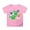 Pink, variant on Hiijoy Toddler Girls Easter Graphic T-Shirt Short Sleeve Cotton Casual T Shirt, Sizes 3-13