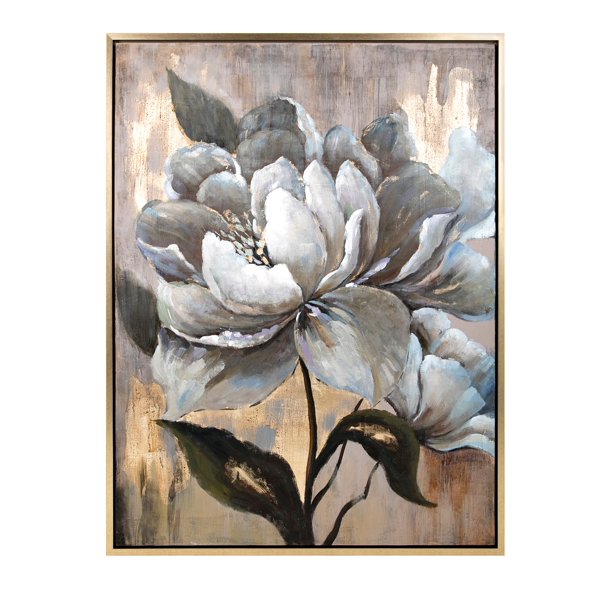 Herbaceous Framed Oil Painting