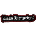 thumbnail image 1 of Dead Kennedys Text Logo Iron On Patch, 1 of 2