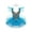 Blue, variant on Aislor Kids Girls Sequins Shiny Skirted Leotard Tutu Skirted Princess Dress for Ballet Dance 3-14 Blue 5-6