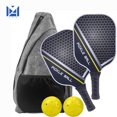 thumbnail image 2 of Pickleball Paddles Set-Graphite Carbon Fiber Usapa Approved Lightweight Racquets Set Indoor and Outdoor Exercise For All Ages D, 2 of 6
