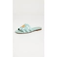 thumbnail image 3 of Sam Edelman Women's Bay Radiant Flat Sandal Tide Blue 6M, 3 of 4