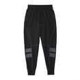 thumbnail image 4 of COSFO Taper Men's Sweatpants with Pockets Black Joggers Full Athleisure Elastic Waist Colorblock Drawstring Casual Pants for Men, 4 of 7